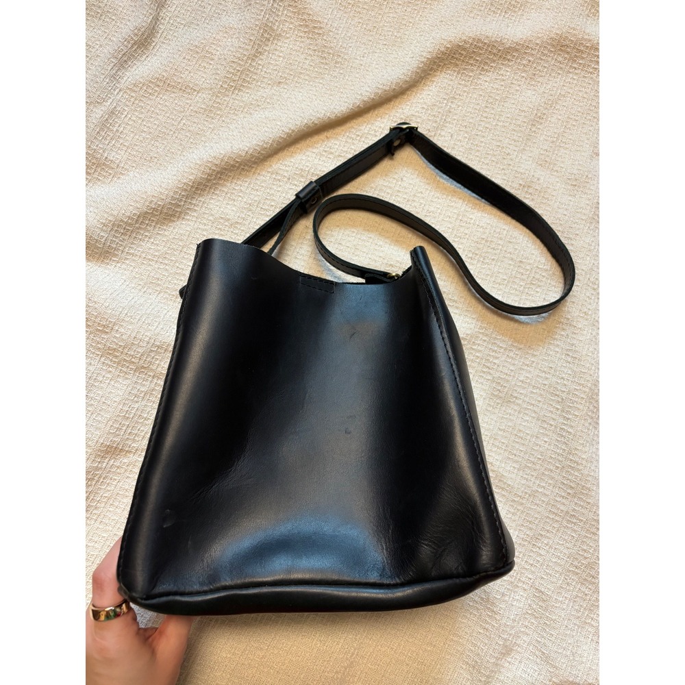 Portland Leather Butterfly Bucket Bag